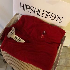 Comme des garçons men’s crew neck sweater